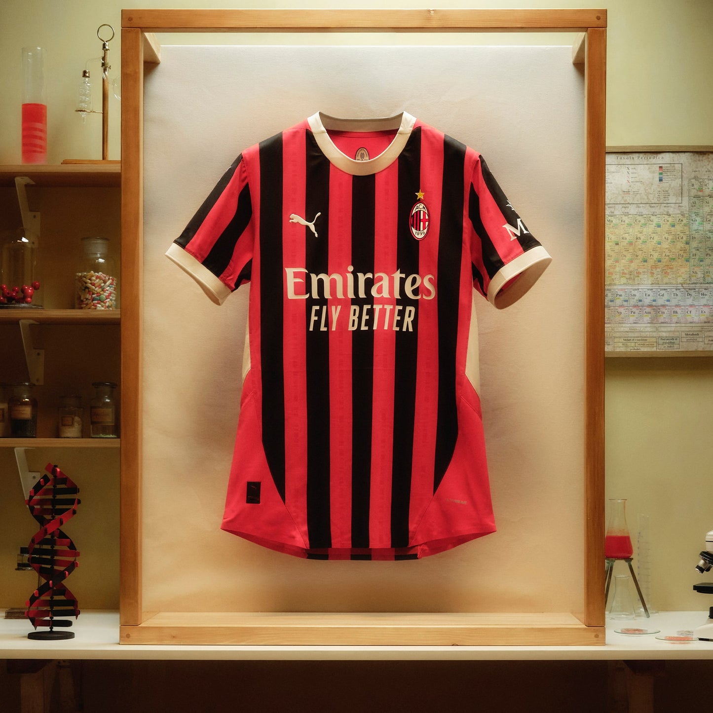 Maillot Authentic Home 24/25 AC Milan Homme